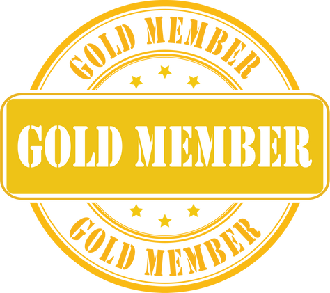 Gold Member stamp